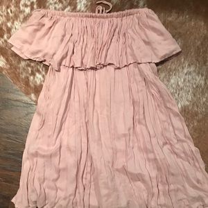 Off Shoulder Flowy Dress